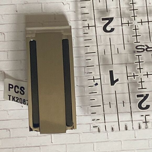 Men's Stainless Steel Money Clip Black Stripes - Picture 2 of 5